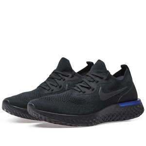NIKE | Epic React Flynit Black Sneakers 7.5
